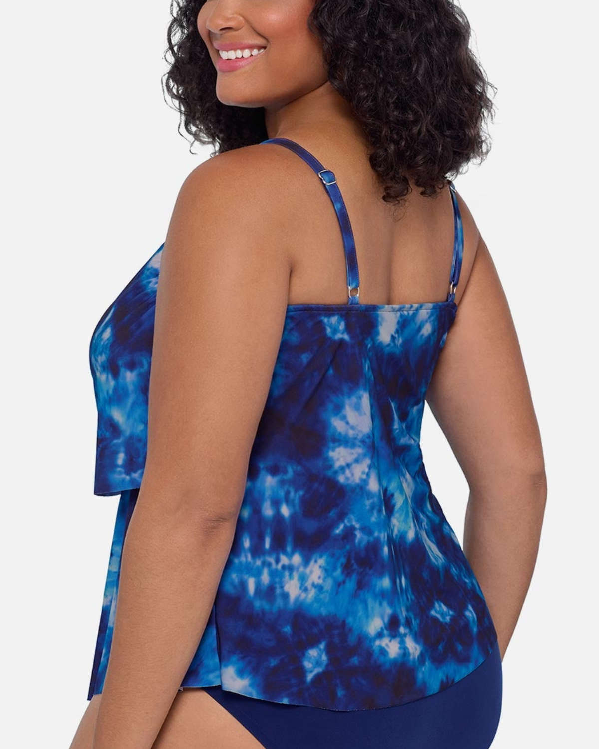 Trimshaper Plus Rip Tide Ronnie Tankini Top - 6551014W