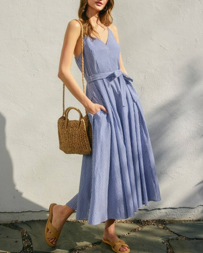 Dress Forum Better Off Plunging Fit and Flare Dress - FD12398