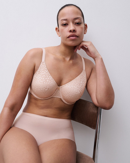 Chantelle Magique Seamless Unlined Minimizer - C19UM1 - Nude Rose