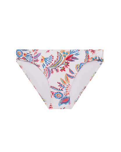 2025 Lauren Ralph Lauren Fleurette Floral Twist Side Tab Hipster Bikini Bottom - 20530253