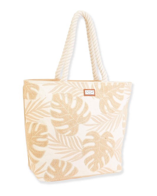 Sun N Sand Palm Leaf Beach Casuals Shoulder Tote (More colors available) - SNS6170