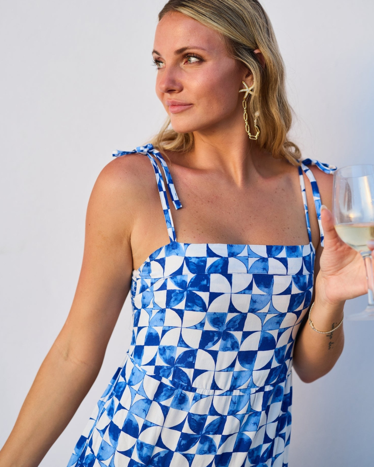 Kenny Flowers Greece Maxi Dress - RDS-GRG