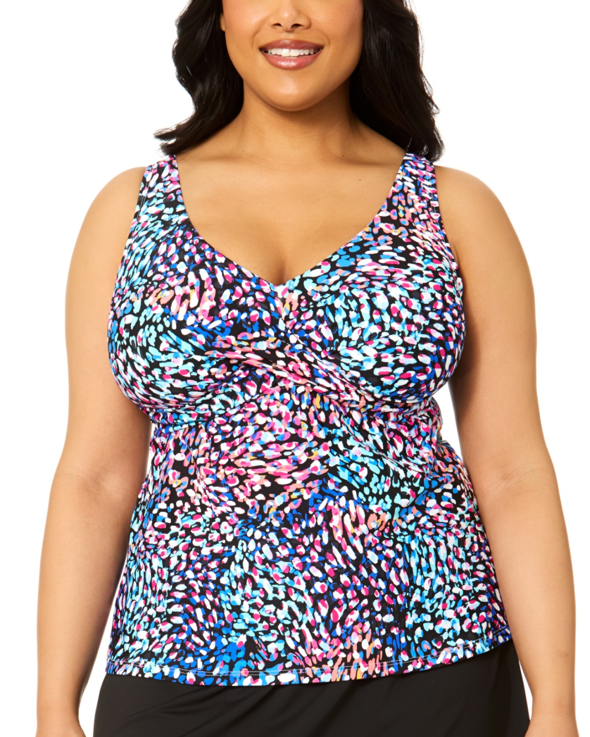 Leilani Plus Monterey Underwire Tankini Top - R851533