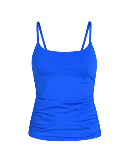 La Blanca Island Goddess Underwire Lingerie Strap Tankini Top - LB3ZZ69