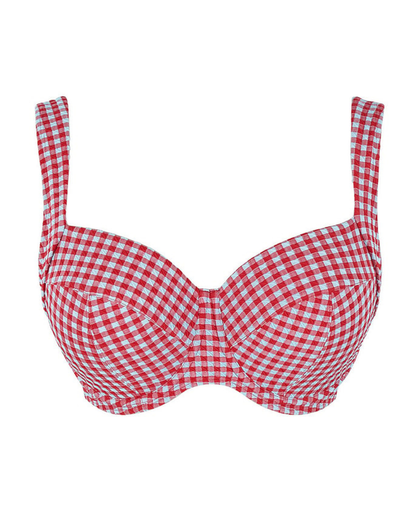 Panache Swimwear Gingham Olivia Full Cup Bikini Top (More Colors Available) - SW1722