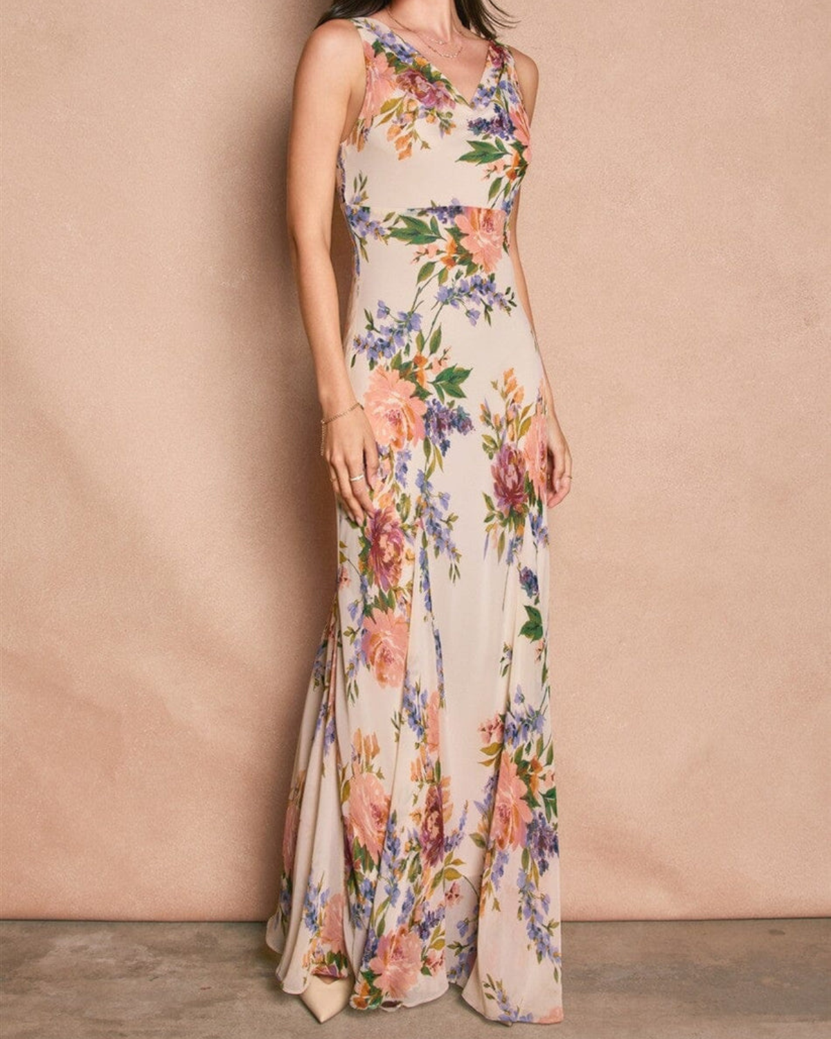 Dress Forum Floral Maxi Dress - FD13733
