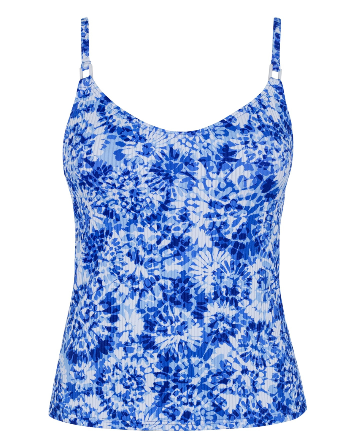Sunsets Island Ink Rib Anya Underwire Tankini Top - 823T