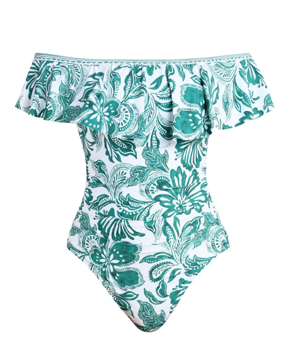 La Blanca Botanical Brocade Off Shoulder (More Colors Available) - LB6CC11