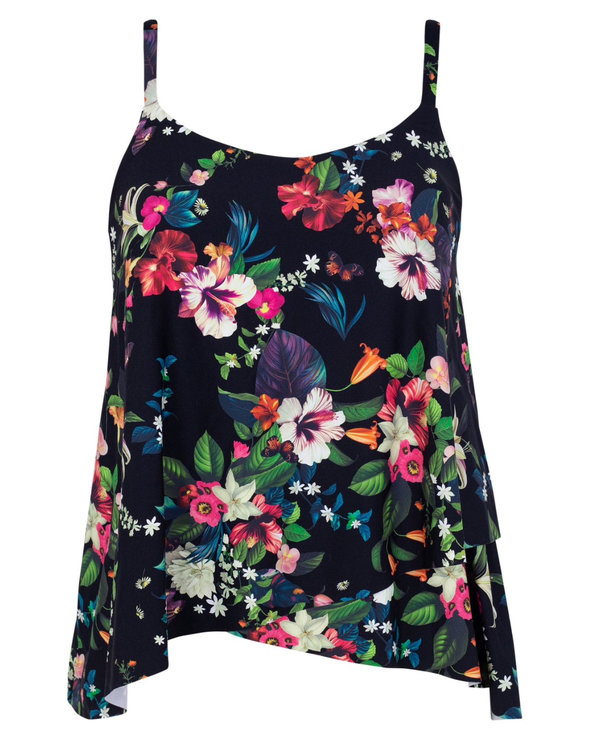 Sunsets Fleur Noire Elena Tankini D+ Wire Free Top - 763