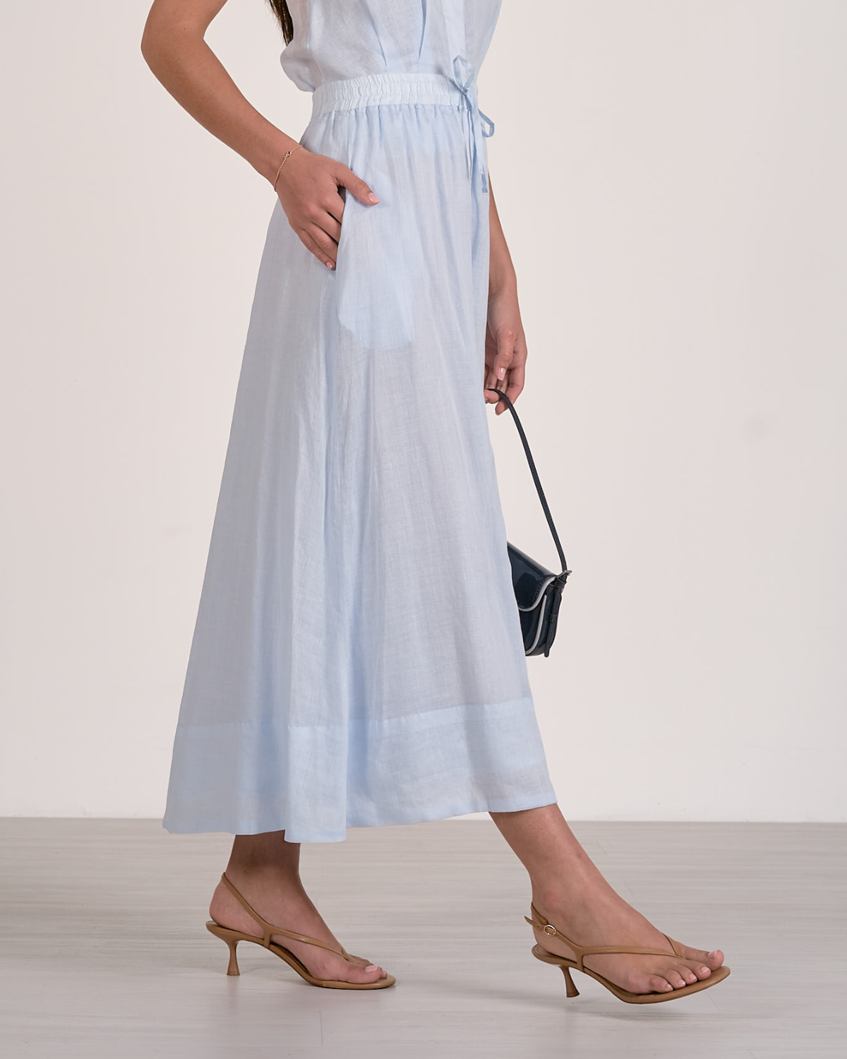 Elan Flowy Maxi Skirt - RS4565