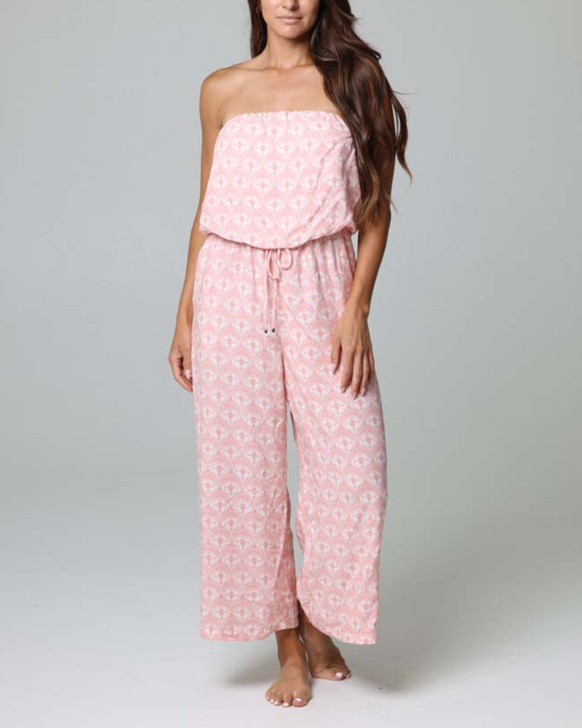 2024 J Valdi Petals Bandeau Jumpsuit - J16614