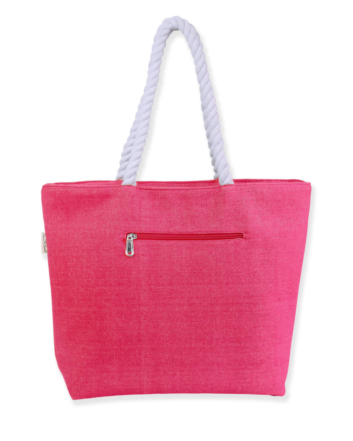 Sun N Sand Metallic Flamingo Shoulder Tote (More Colors Available) - SNS6873