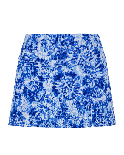 Sunsets Island Ink Rib Allison Swim Skirt - 428B