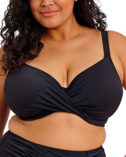 Elomi Swim Plain Sailing Underwire Plunge Bikini Top - ES7285
