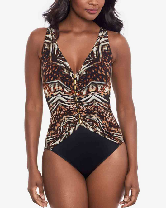 2024 Miraclesuit Tribal Tigress Charmer One Piece - 6552269