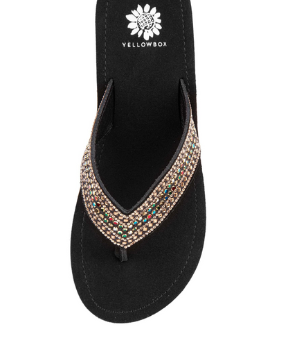 Yellow Box Terrah Wedge Sandal