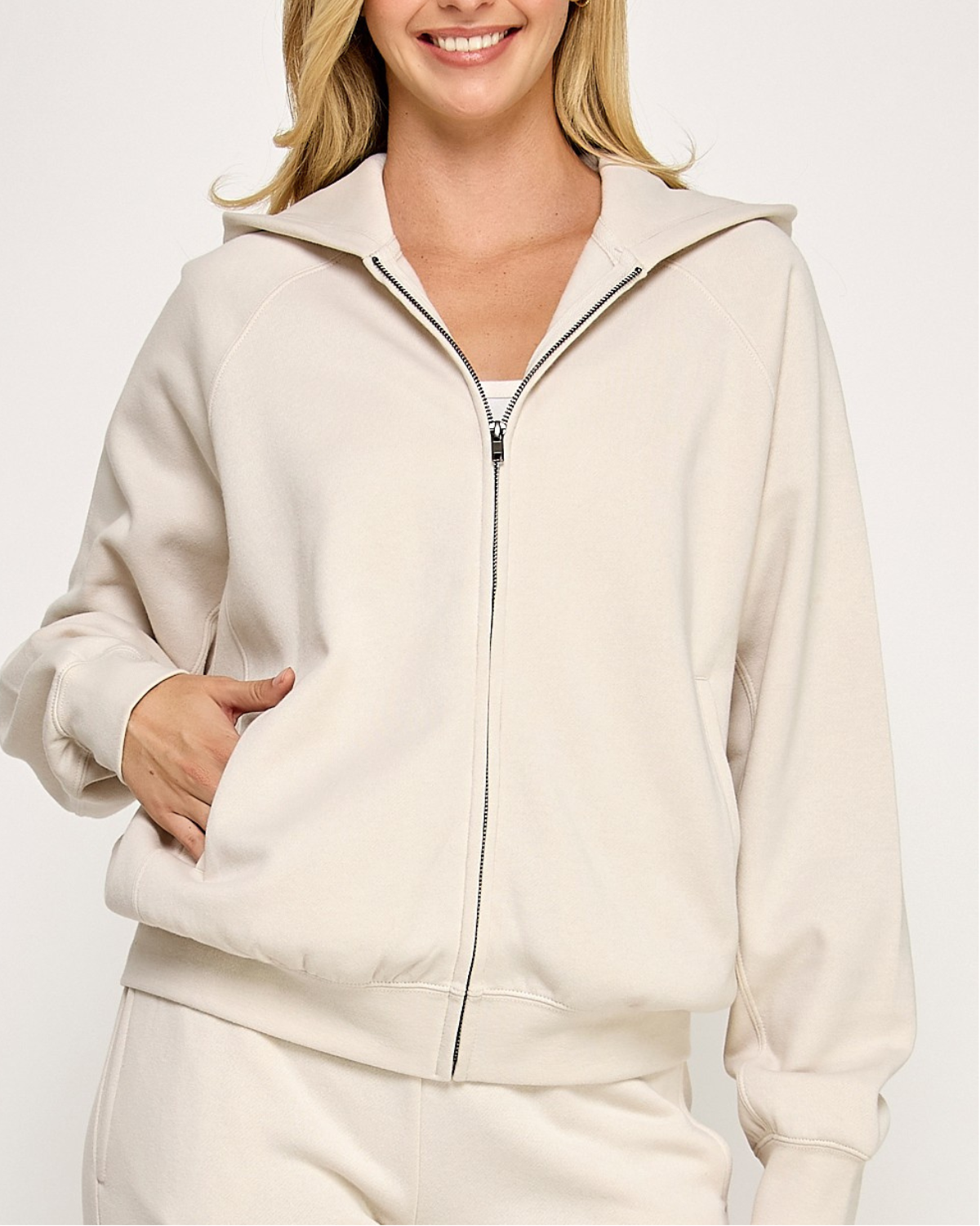 Reflex Basic Fleece Zip Up Hoodie (More colors available) - JK482