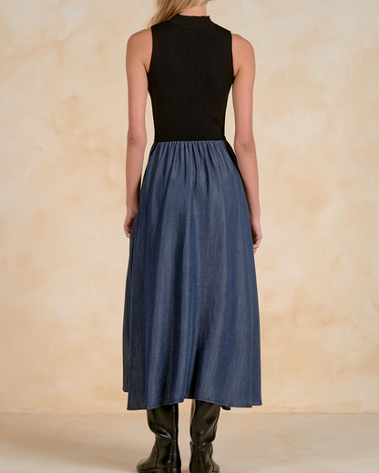 Elan Sleeveless Midi Dress - WKD50147