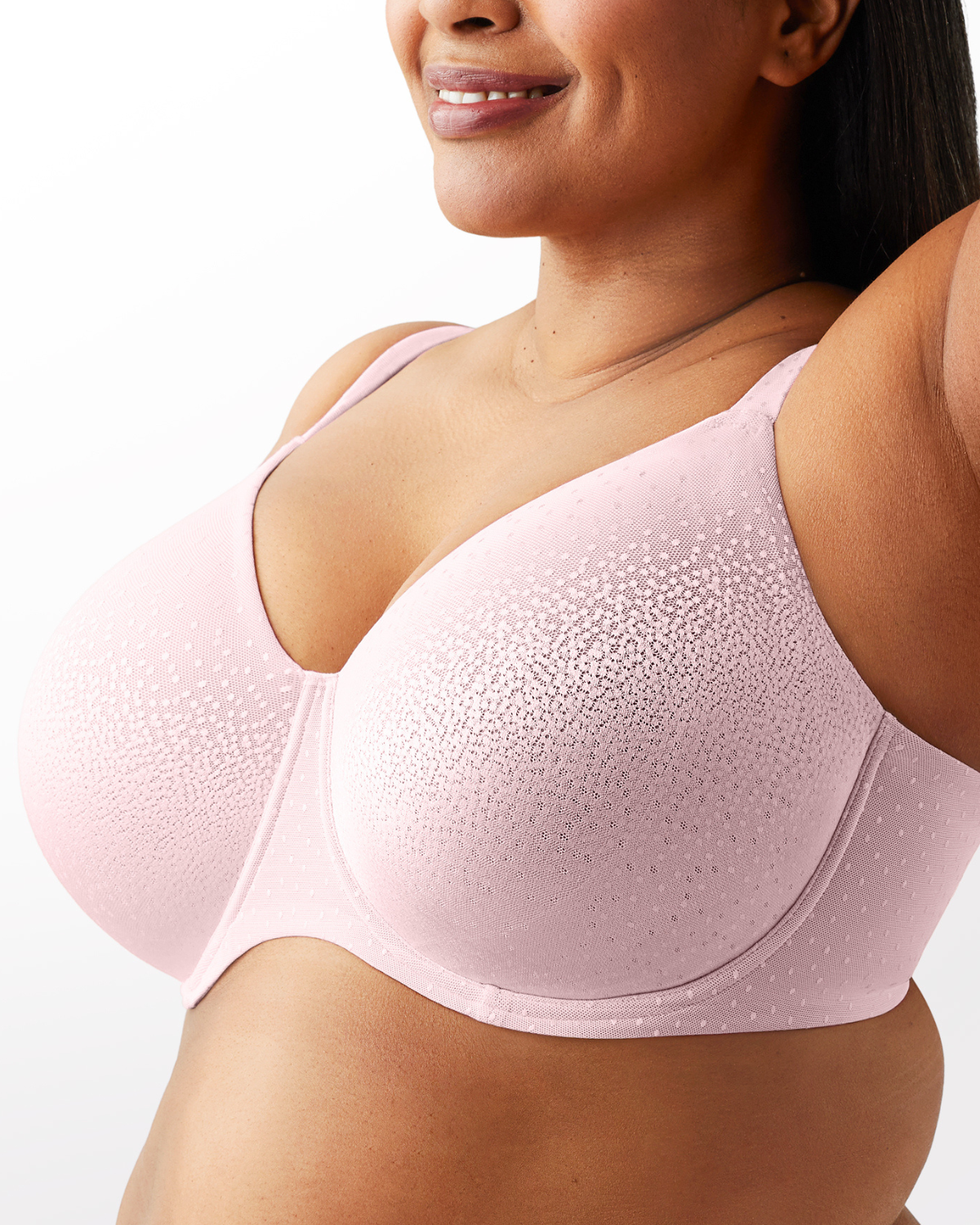 Wacoal Back Appeal Underwire Bra - 855403 - Cradle Pink