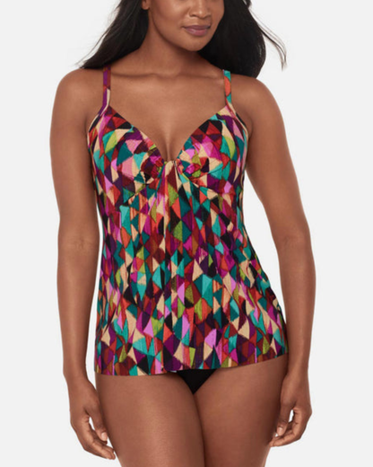 Miraclesuit Farfalle Marina Tankini Top - 6567225