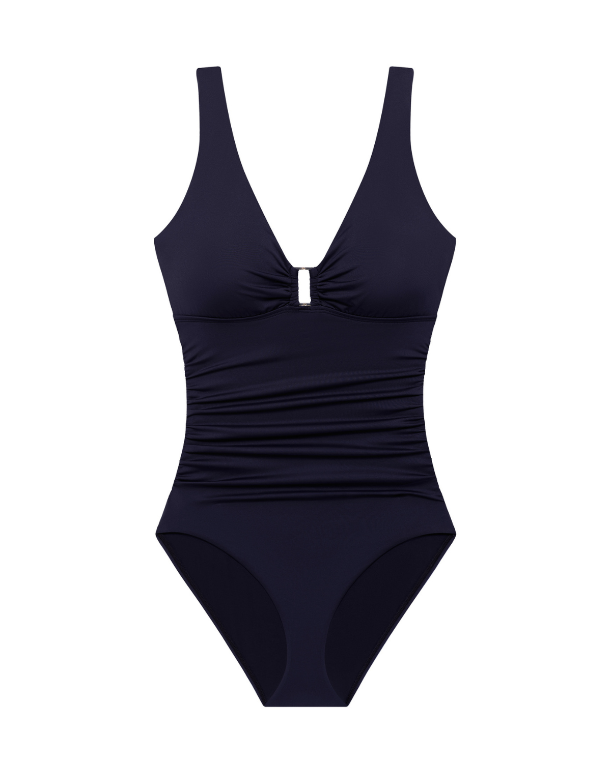 Lauren Ralph Lauren Beach Club Solids Ring One Piece (More Colors Available) - 20601016