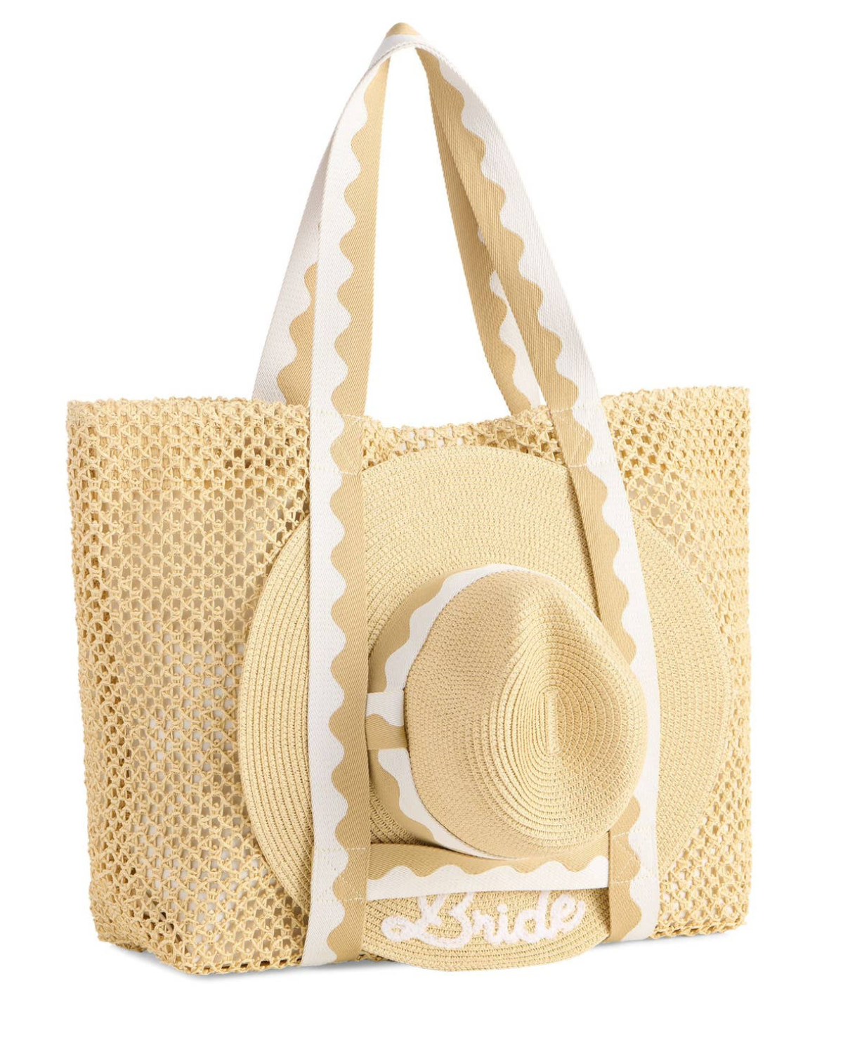 Shiraleah Bride Hat and Tote Set - 01-02-156