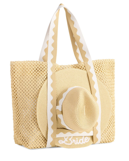 Shiraleah Bride Hat and Tote Set - 01-02-156