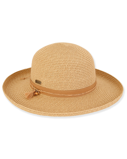 Sun N Sand Vera Paper Braid Up Brim Hat (More Colors Available) - HH3099