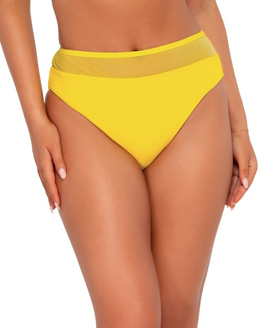 2024 Sunsets Sandbar Rib Annie High Waist Bottom - 324B