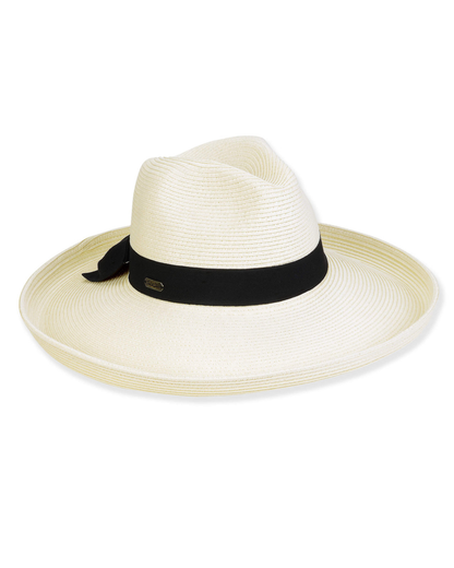 Sun N Sand Paper Braid Pinched Up Brim (More Colors Available) - HH3213