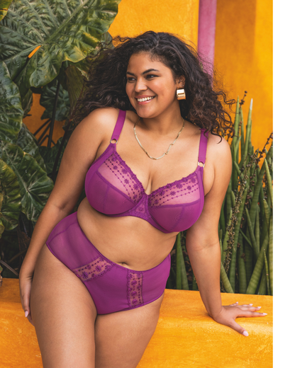 Elomi Matilda Full Brief Panty - 8906 - Hollyhock