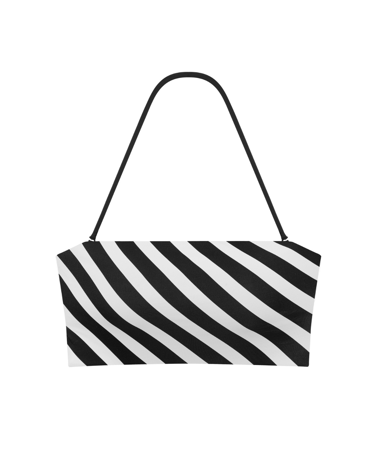 Lauren Ralph Lauren Speed Stripe Longline Bandeau Bikini Top - 20632147