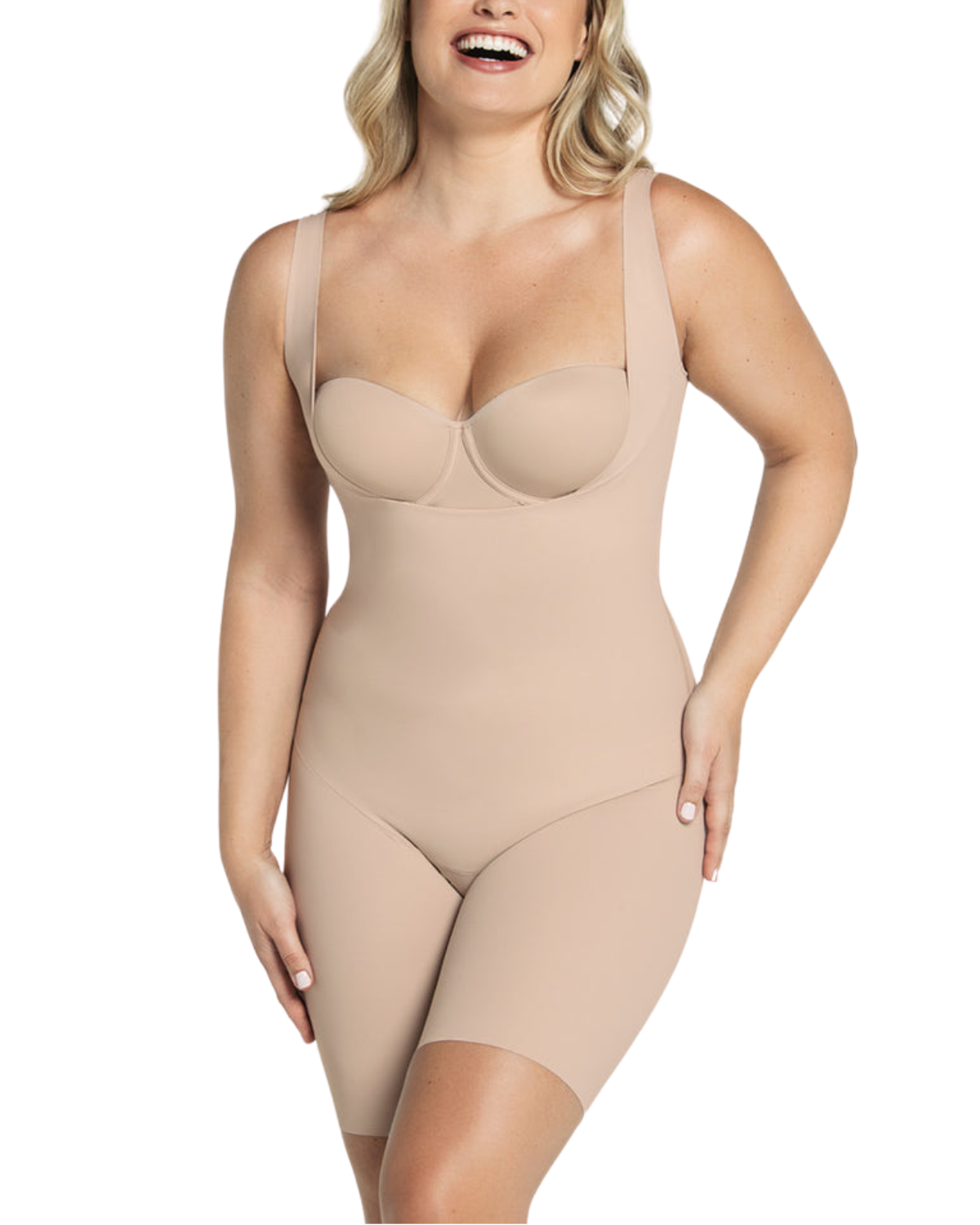 Leonisa Undetectable Step-In Mid-Thigh Body Shaper - 018483