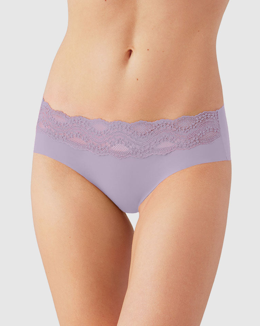 B. Tempt'd by Wacoal B.Bare Hipster Brief - 978267 - Lavendar Gray