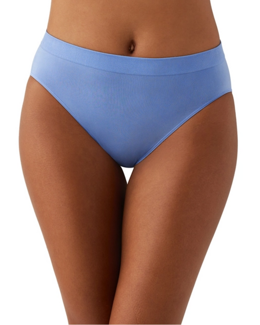 Wacoal B-Smooth Seamless Hi-Cut Brief (More colors available) - 834175 - Blue Hydrangea