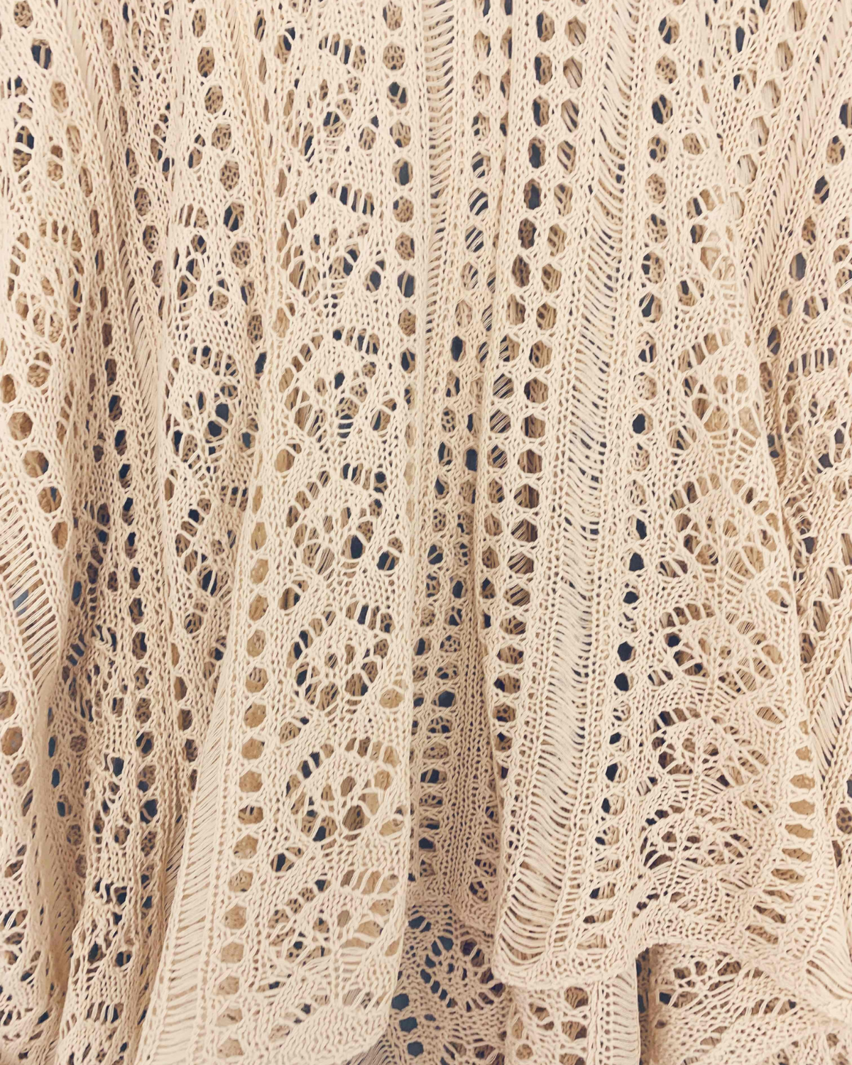 JC Sunny Side Tassel Crochet Tunic - JC063308