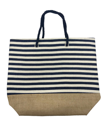 Cover Me Striped Tote Beach Bag (More Colors Available) - Cm-Qym2166042