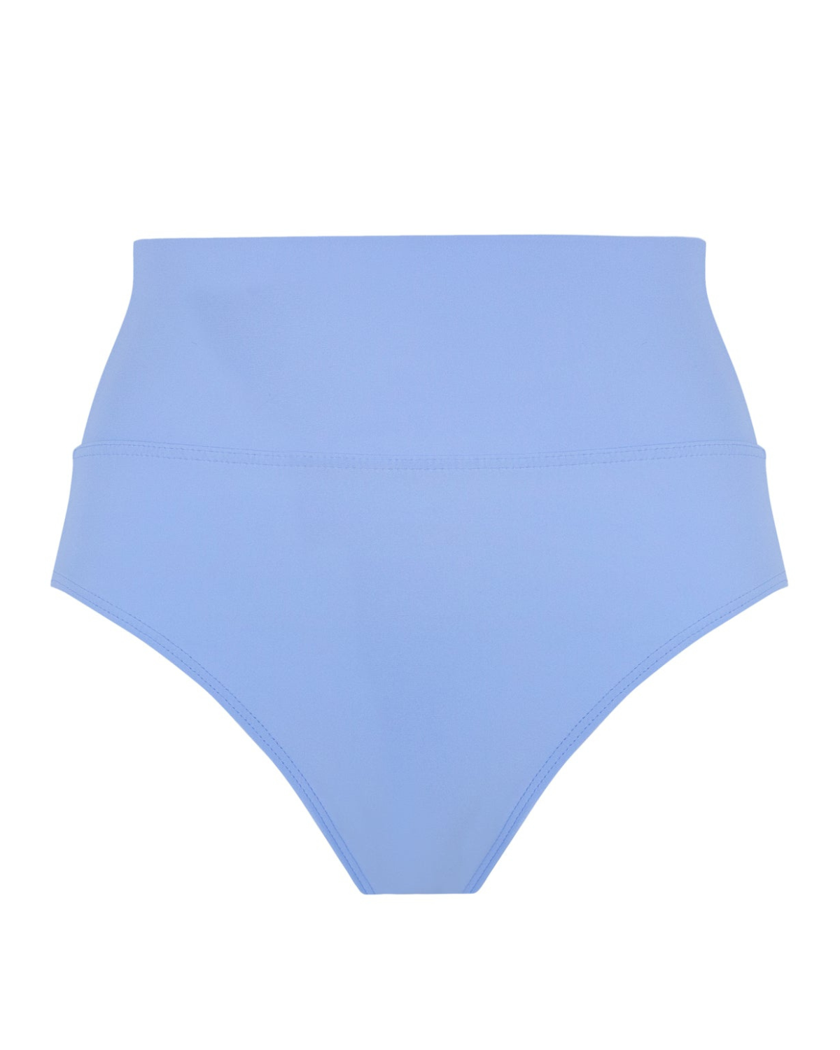 Sunsets Solids Blue Whisper Hannah High Waist Bottom - 33B
