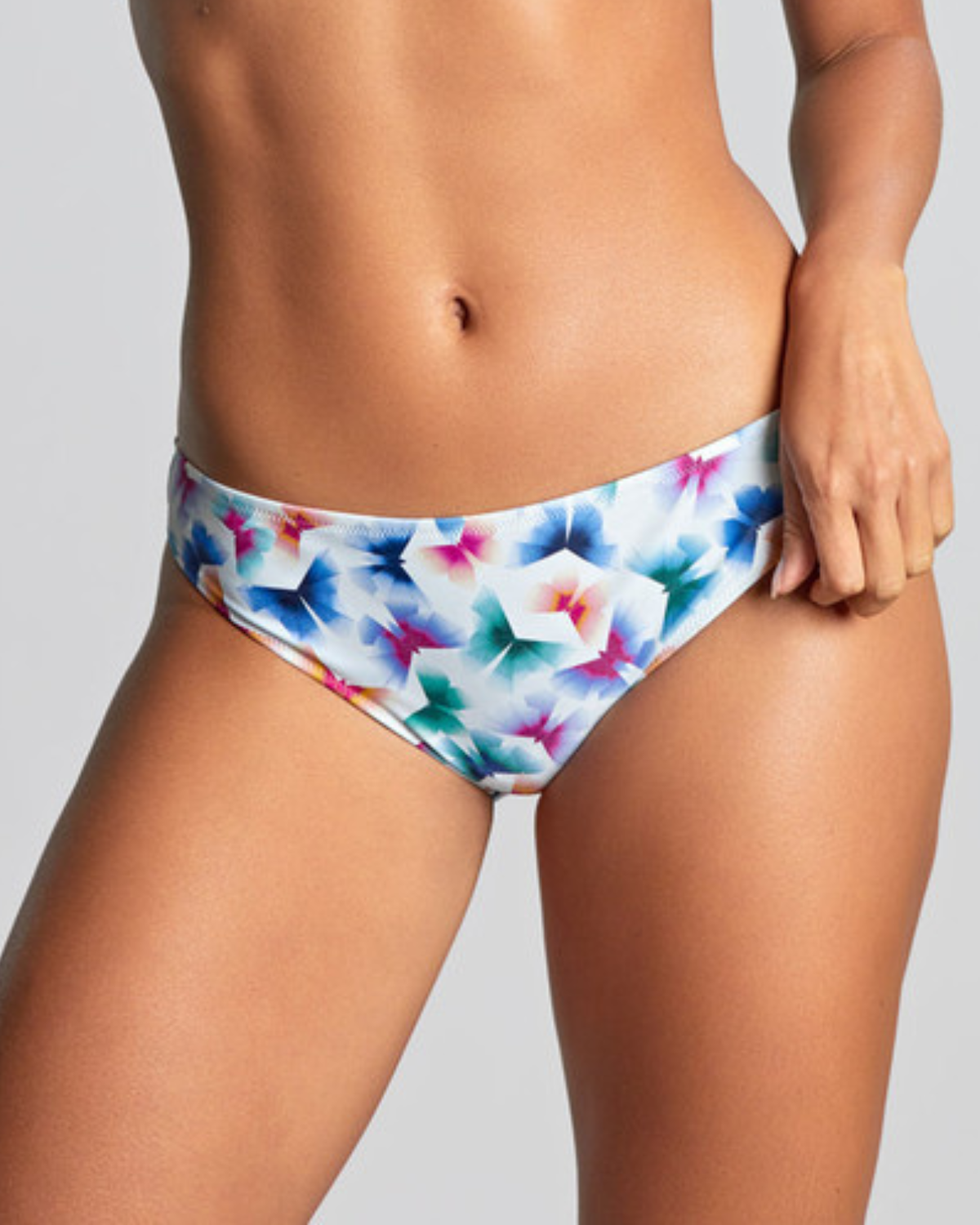 Seafolly LA MER HIGH LEG RUCHED SIDE - Bikini bottoms - white Seafolly LA MER HIGH LEG RUCHED SIDE - Bikini bottoms - white
