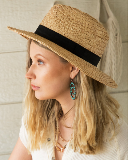 Urbanista Open Weave Panama Hat - 30F10013