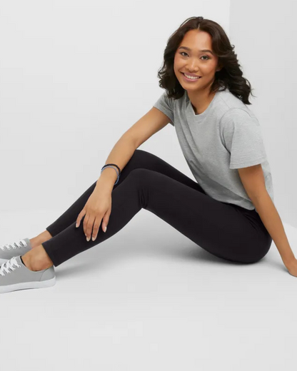 Hanes Originals Women's Ponte Leggings - Og133 - Black