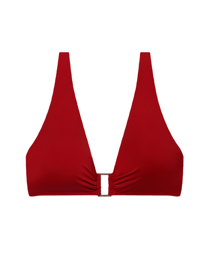 Lauren Ralph Lauren Beach Club Solids Ring Bikini Top - 20601042