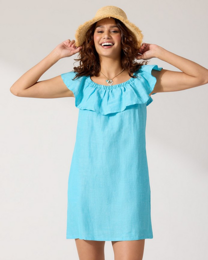 2025 Tommy Bahama Solids Off Shoulder Dress - TSW51030C