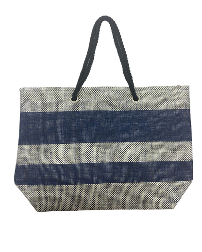 Cover Me Striped Tote Beach Bag (More Colors Available) - Cm-26Bl0061as