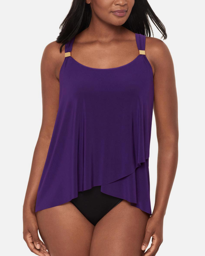 Miraclesuit Solids Dazzle Tankini Top (More Colors Available) - 6516626