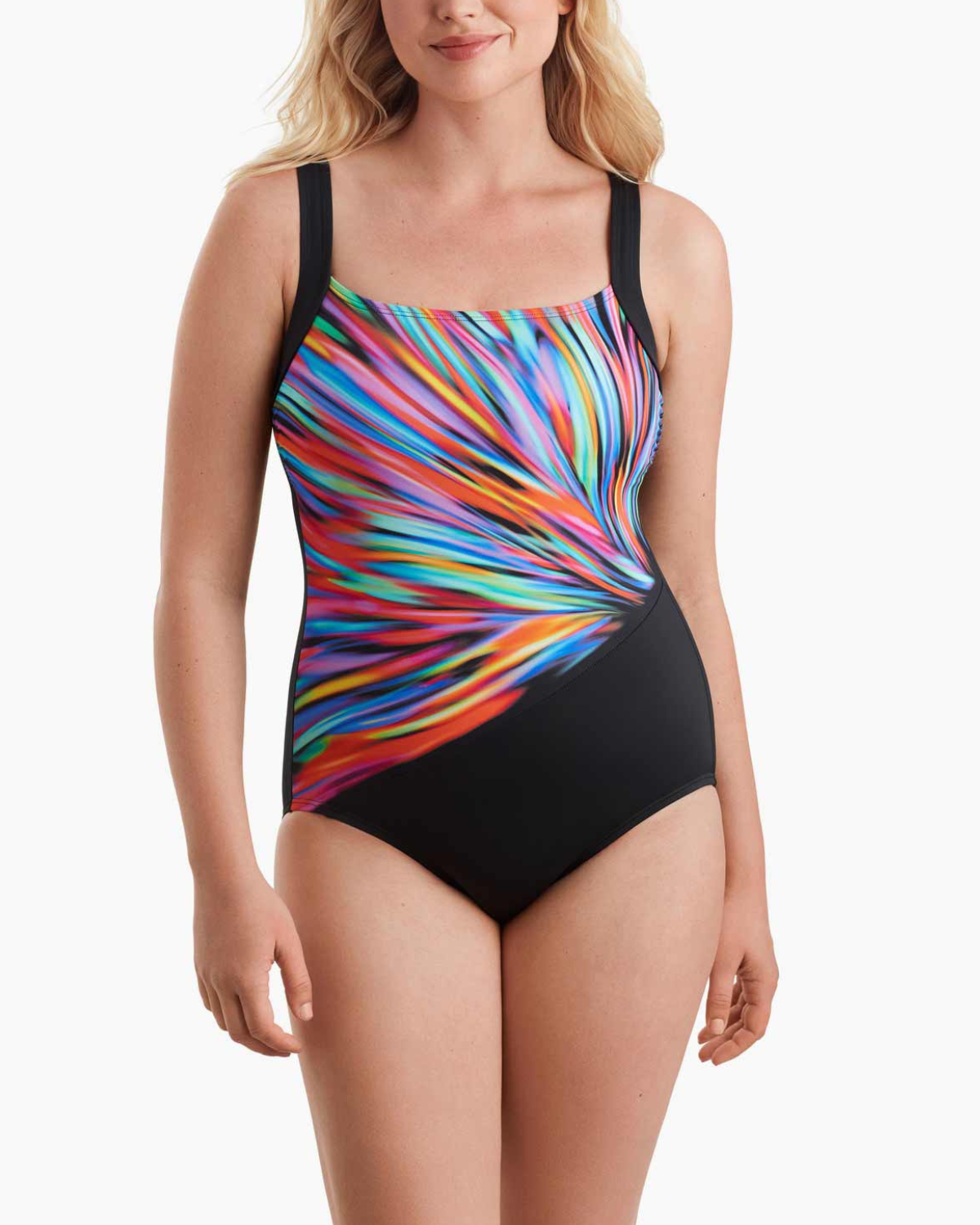 Shape Solver Sport Night Party Square Illusion One Piece (More Colors Available) - 80005014