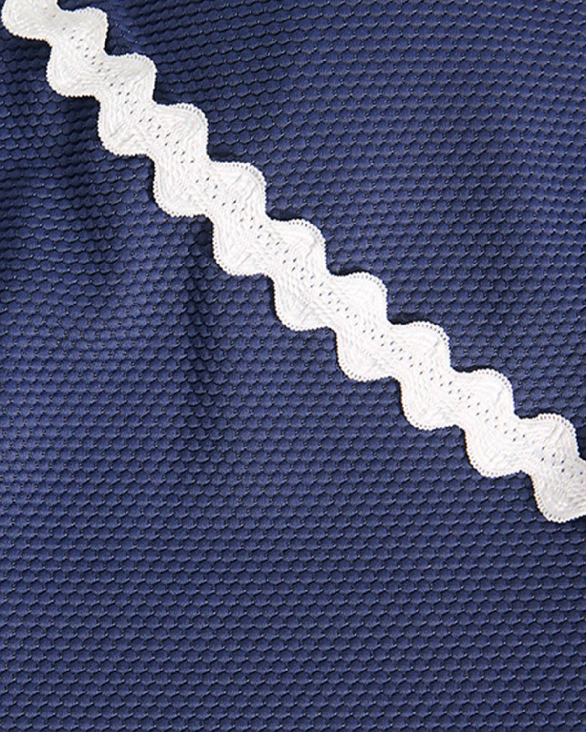 Beach House Ric Rac Textured Summer Underwire Swimdress - H5J362