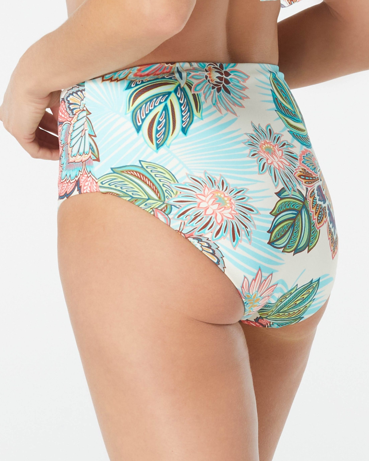 2023 Coco Reef Tropical Lotus Verso High Waist Reversible Bikini Bottom (More colors available) - U35289