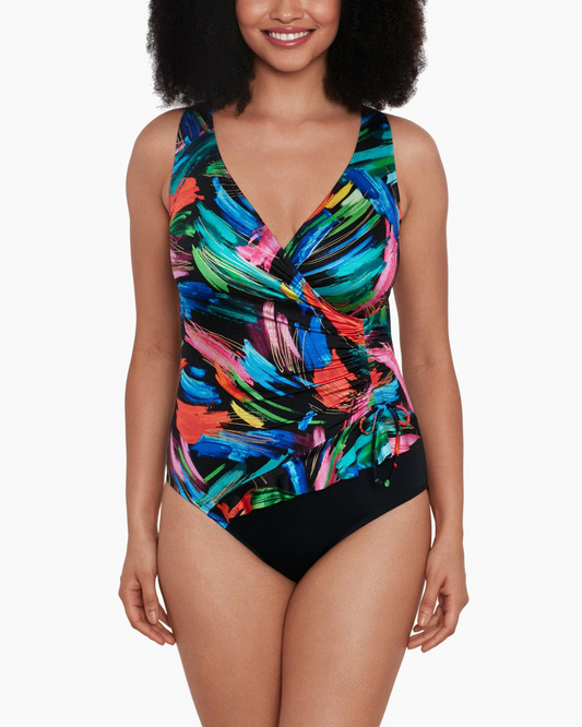 2023 Beach House Vineyard Botanical Kerry Mesh Layer Underwire Tankini Top  (More colors available) - H95893