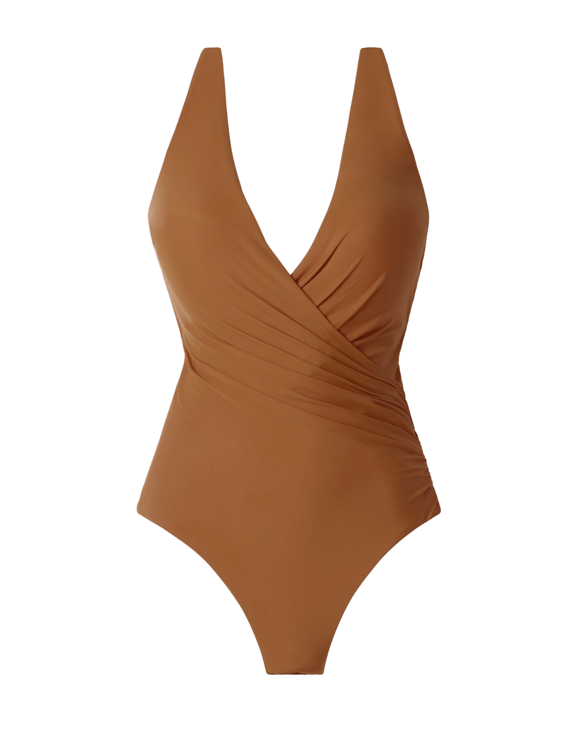 2025 Miraclesuit Solids Wrapsody One Piece Swimsuit - 6523049 - Bronze